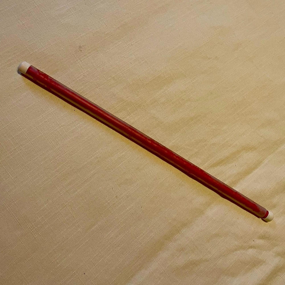 Vintage red baton